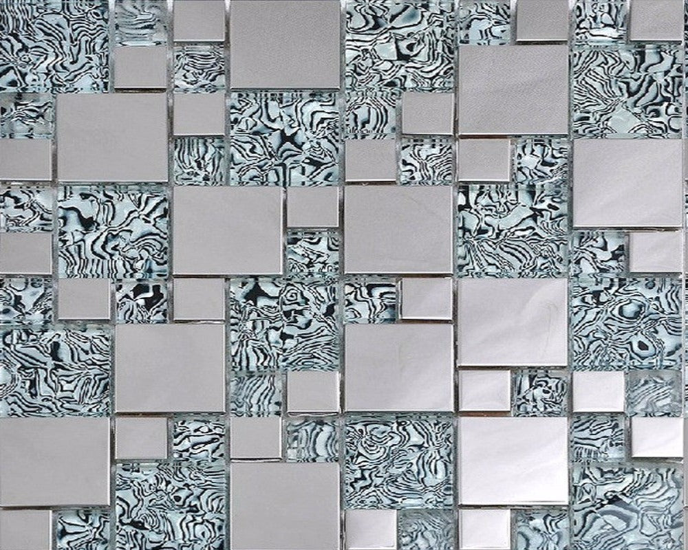 3D Wallpaper Modern Mosaic